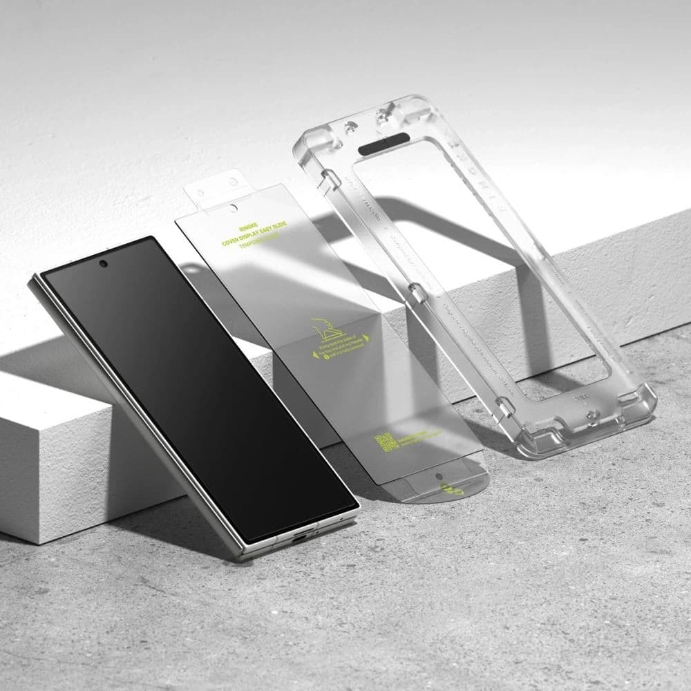 Ringke Borító Kijelző Könnyű Csúszás Samsung Galaxy Z Fold 7 Átlátszó [2 CSOMAG] - 7