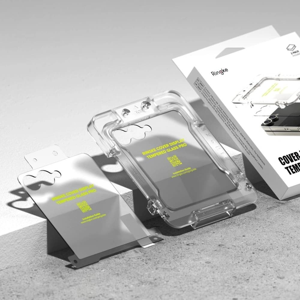 Ringke Cover Display Pro Samsung Galaxy Z Flip 7 Clear [2 PACK] - 4