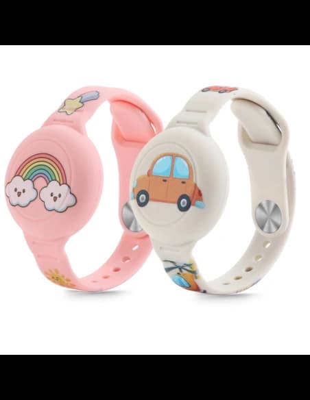 Tech-Protect Smooth Pentru Copii Apple AirTag 1 / 2 Colorat [2 PACHET]