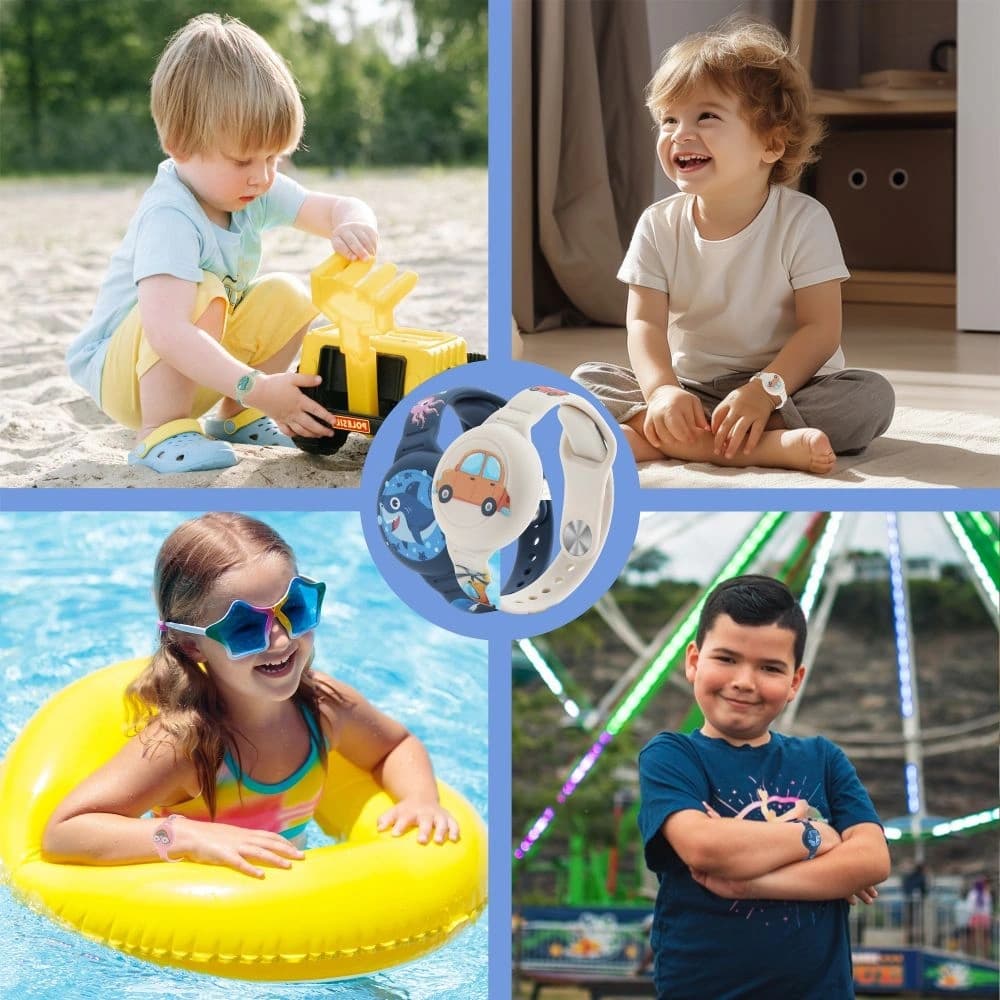 Tech-Protect Smooth Pentru Copii Apple AirTag 1 / 2 Colorat [2 PACHET] - 8