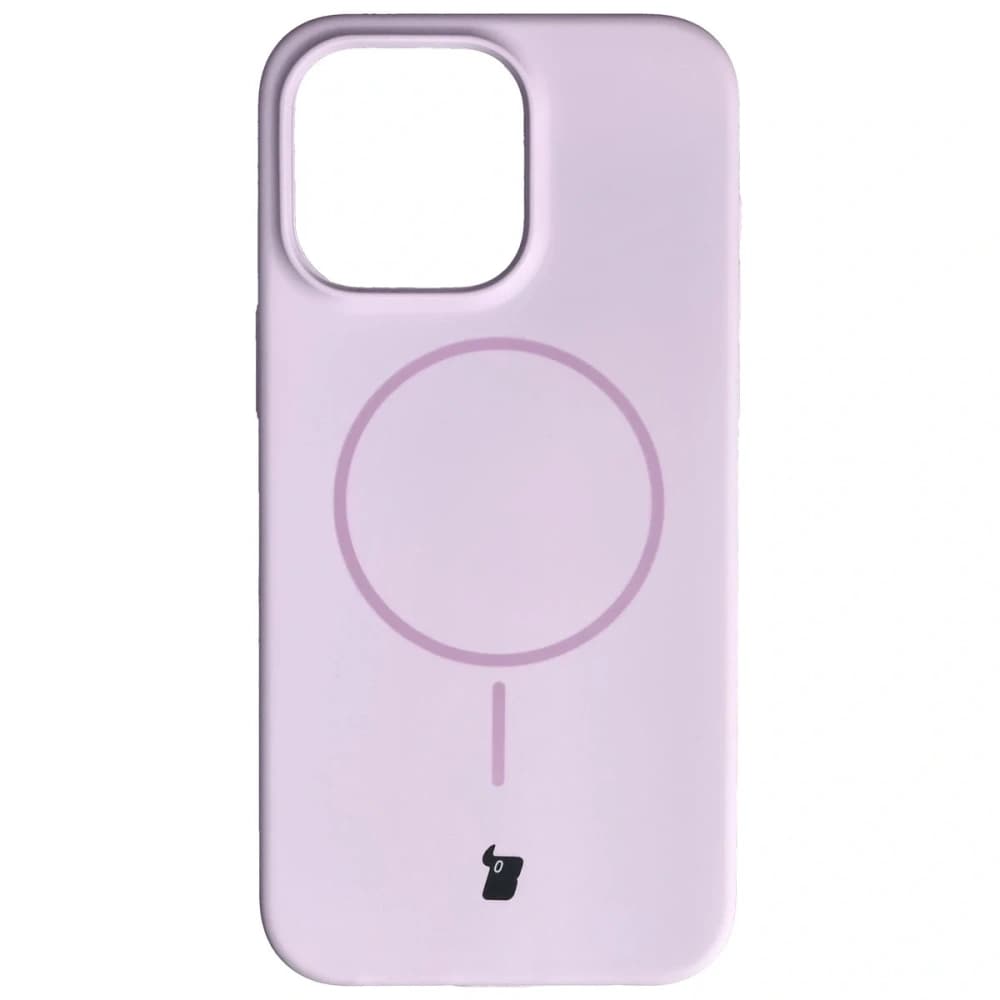 Bizon Soft Case Magnetic Apple iPhone 15 Pro Max világoslila - 2