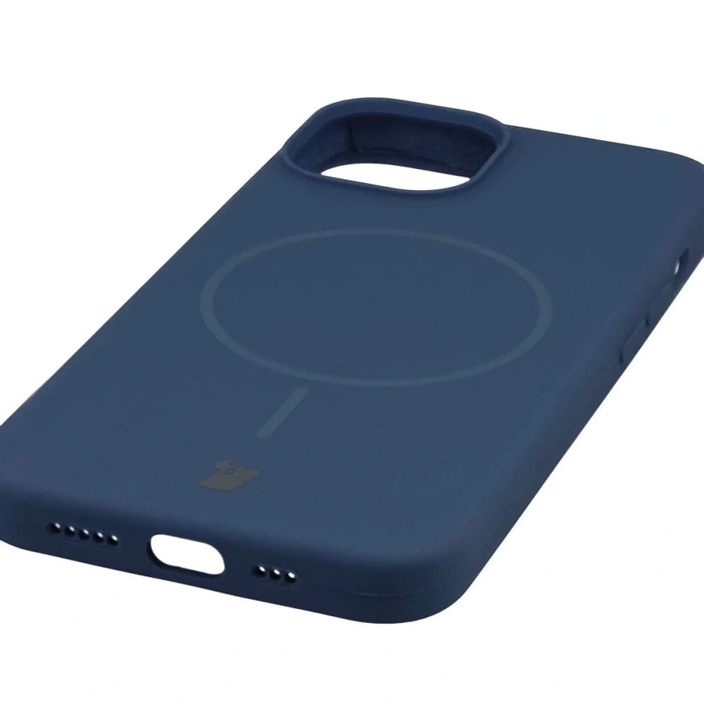 Bizon Soft Case Magnetic Apple iPhone 14 marineblau - 3