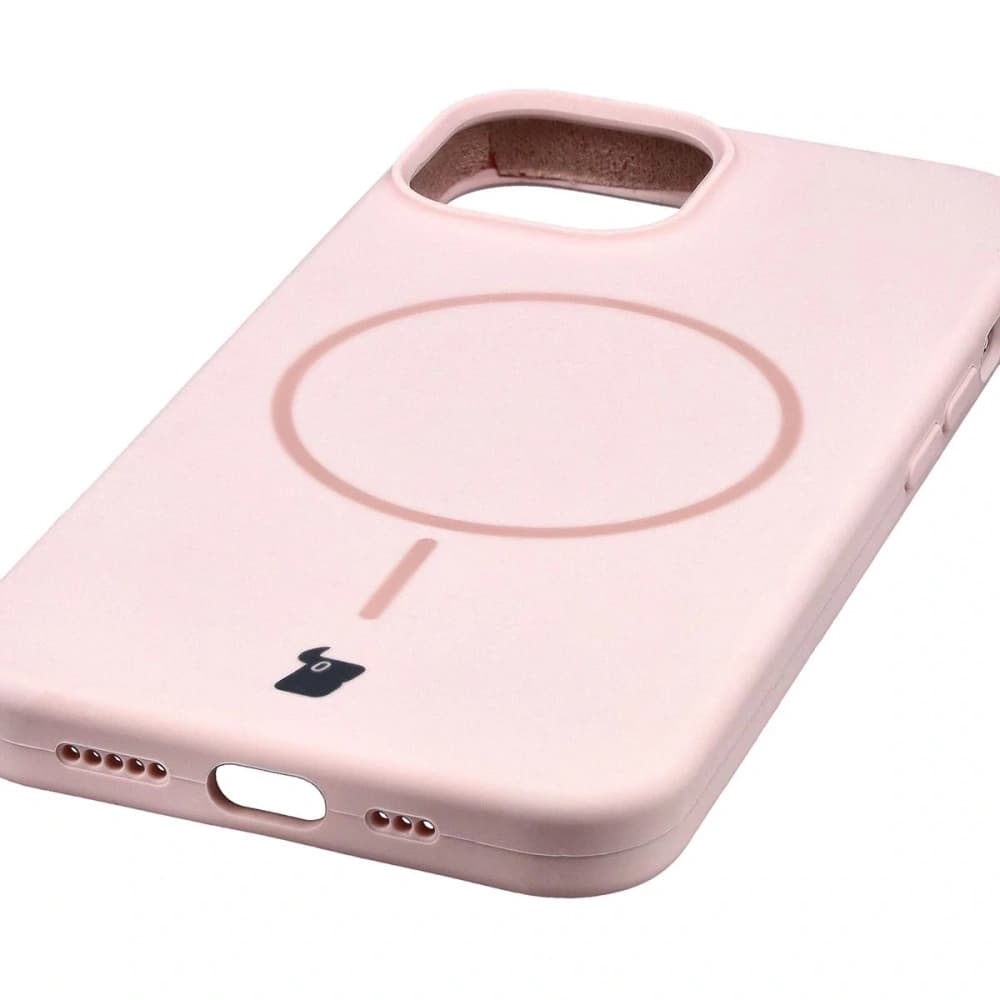 Bizon Soft Case Magnetic Apple iPhone 14 světle růžový - 3