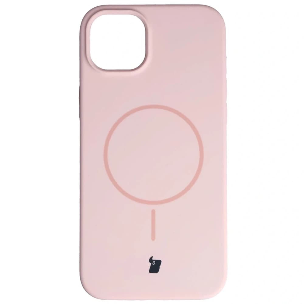 Bizon Soft Case Magnetic Apple iPhone 15 Plus light pink - 2