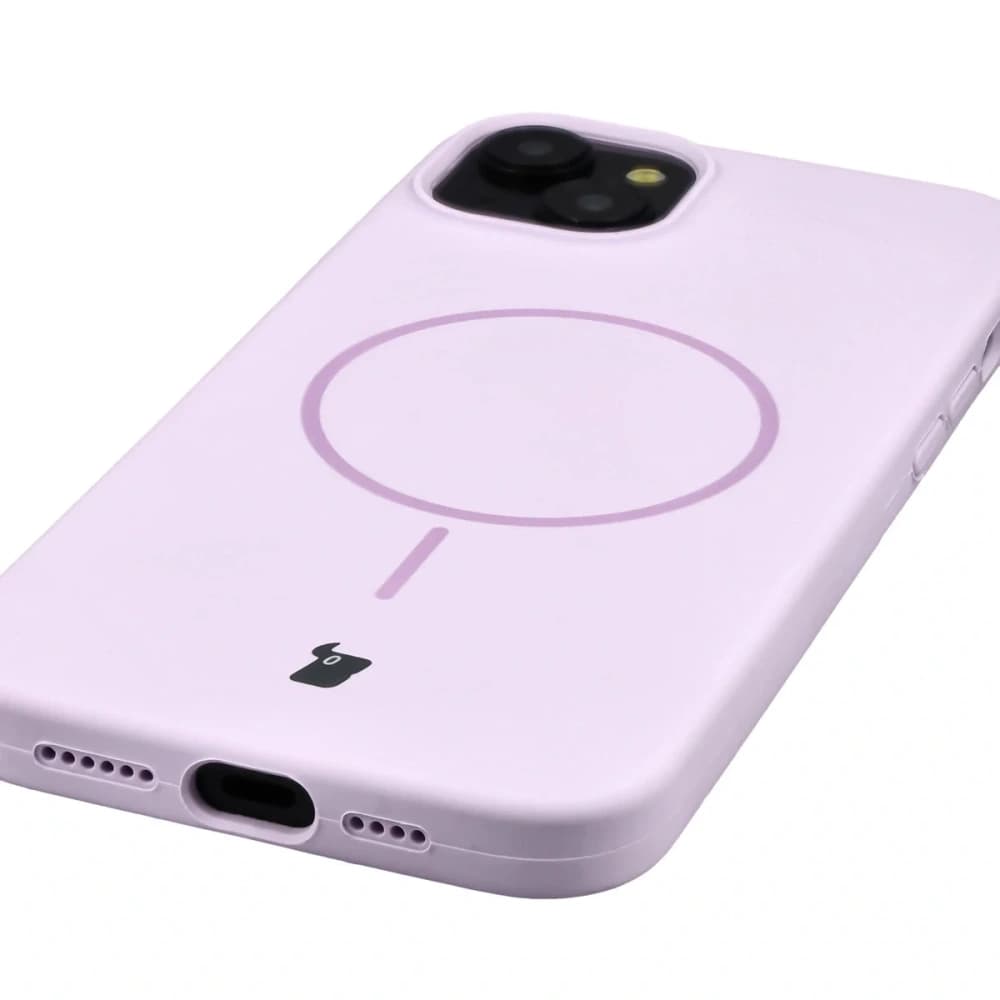 Bizon Soft Case Magnetic Apple iPhone 15 Plus světle fialový - 3
