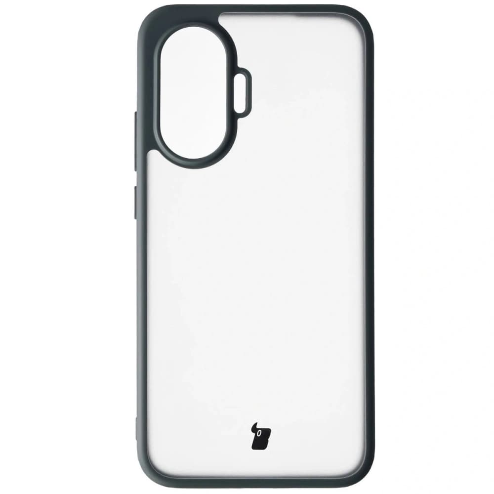 Bizon Case Angelo Xiaomi POCO F7 félig átlátszó szürke kerettel - 2