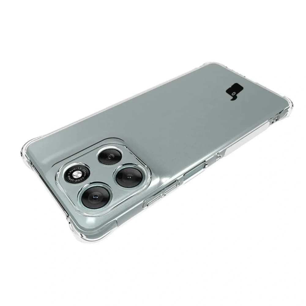 Bizon Case Clear Pack carcasă + 2x sticlă securizată Motorola Moto G56 5G - 6