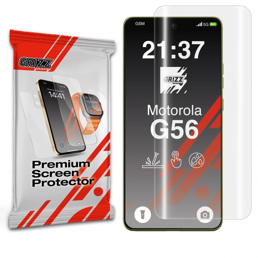 GrizzGlass Hydrofilm Motorola Moto G56