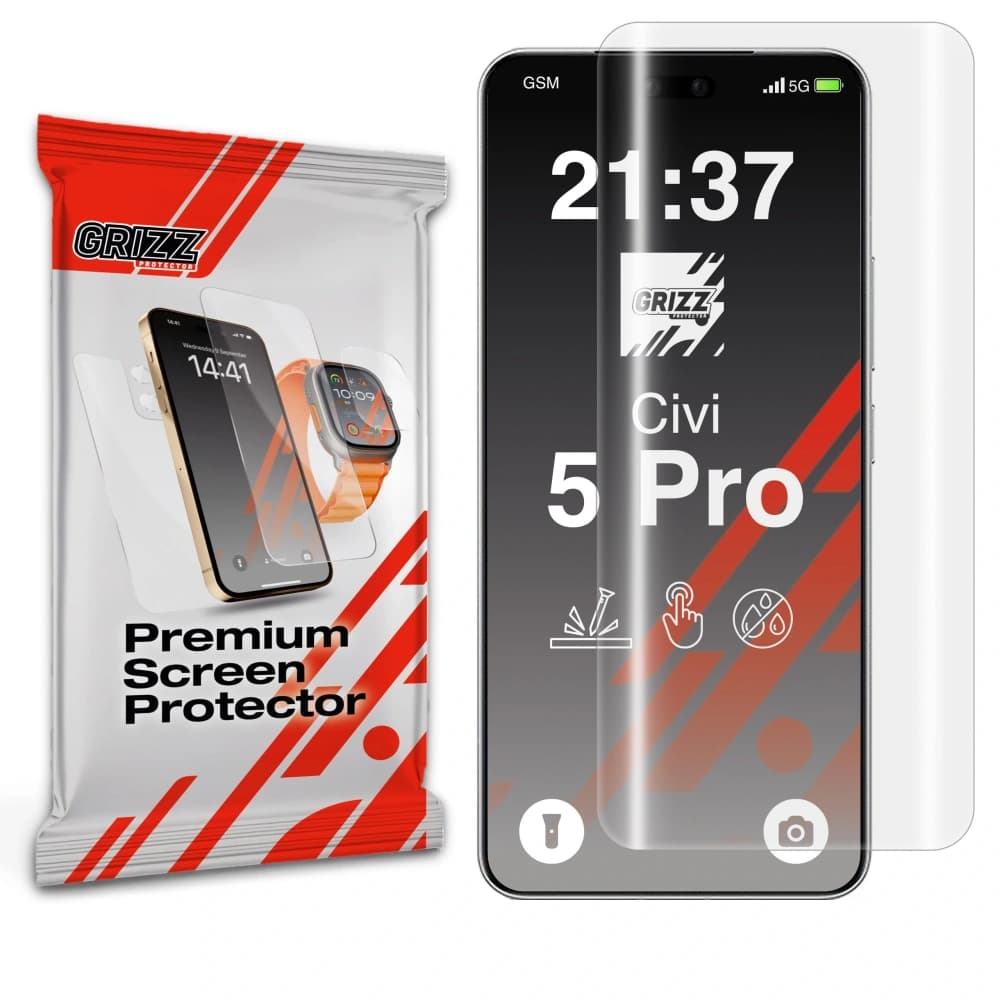 GrizzGlass Hydrofilm Xiaomi Civi 5 Pro