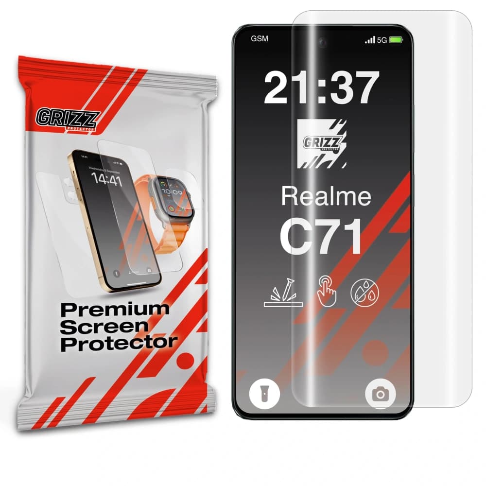 GrizzGlass Hydrofilm Realme C71