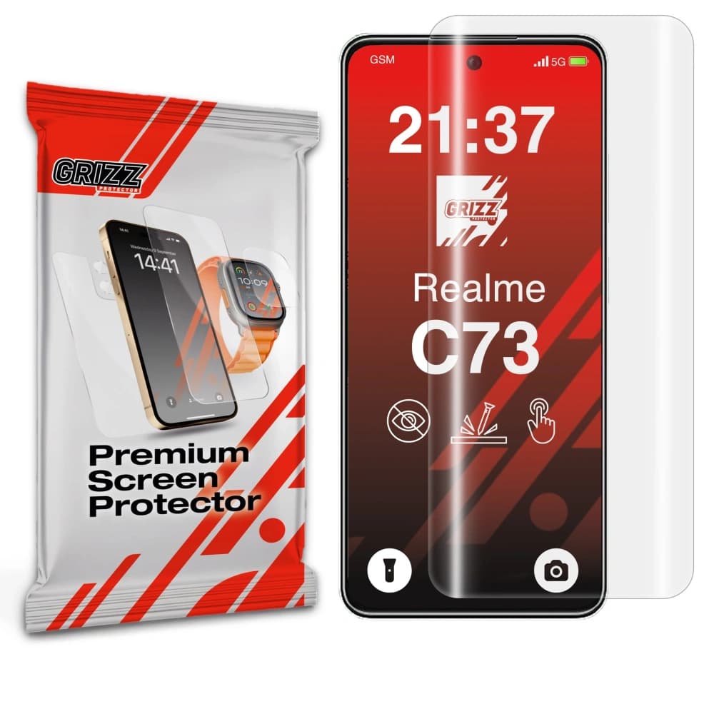 GrizzGlass Hydrofilm Realme C73 5G