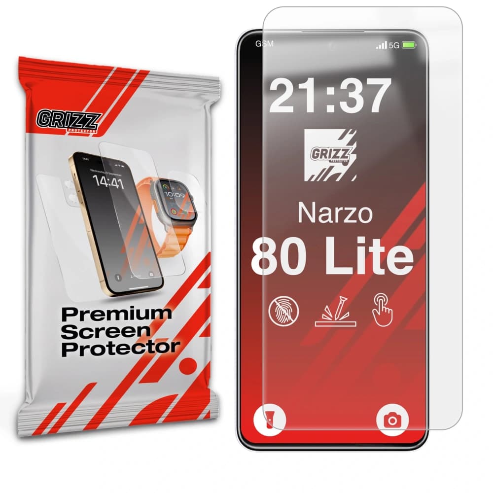 GrizzGlass PaperScreen Realme Narzo 80 Lite - 1