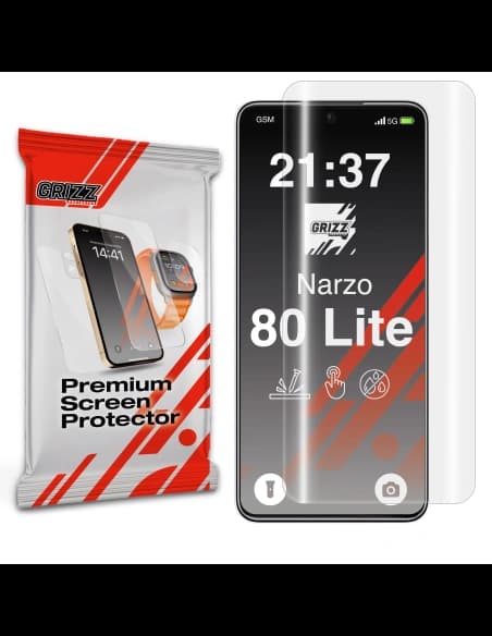 GrizzGlass Hydrofilm Realme Narzo 80 Lite