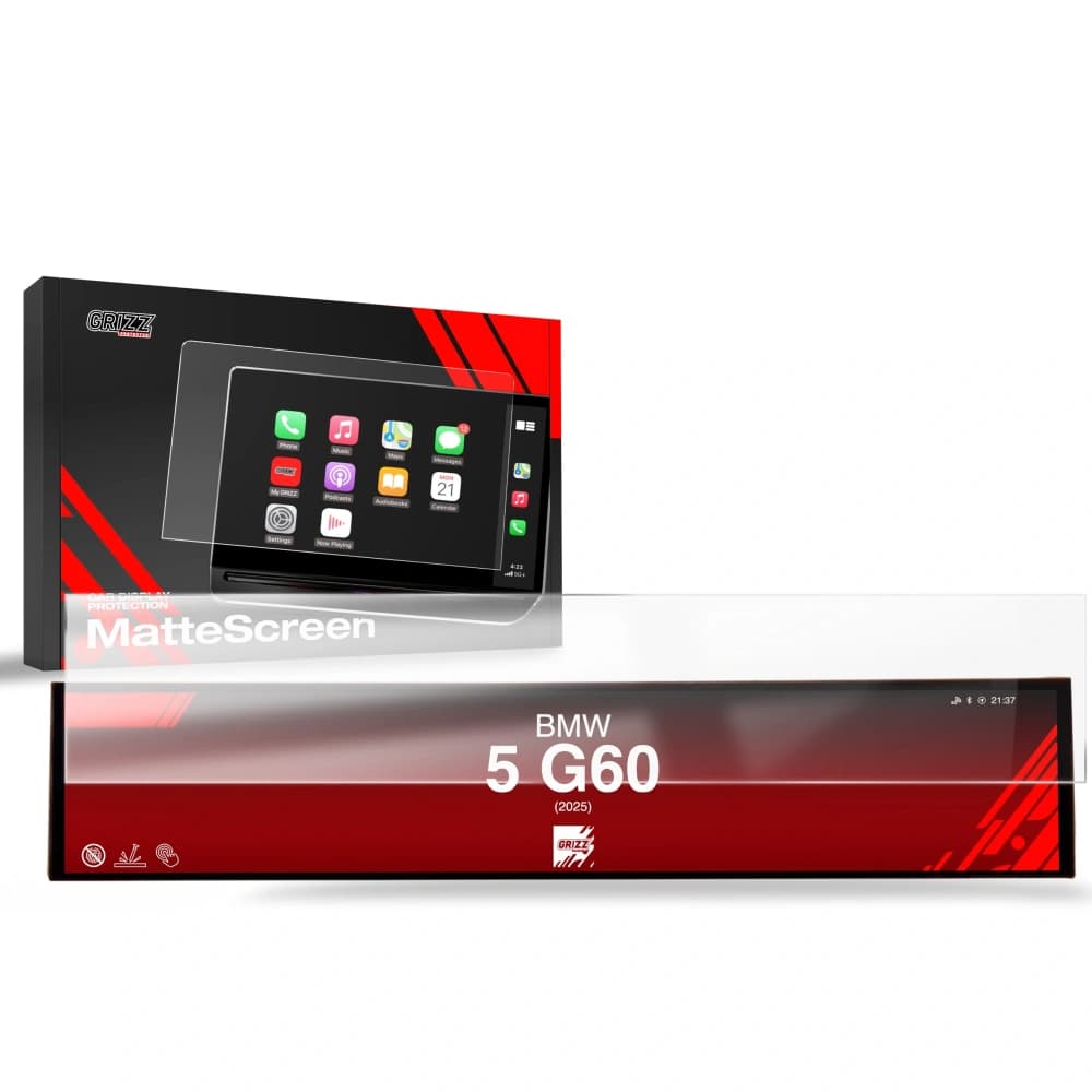 Matte GrizzGlass CarDisplay Protection BMW 5 G60 (2025) - 1