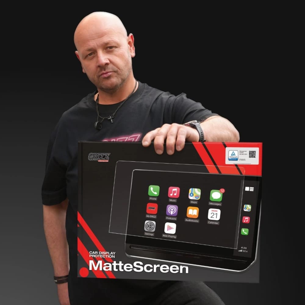 Matte GrizzGlass CarDisplay Protection Mercedes EQC 400 (2019-2023) - 3