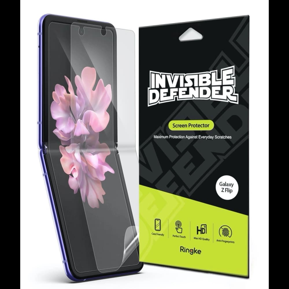 Folia Ringke Invisible Defender Samsung Galaxy Z Flip [2 PACK] - 1