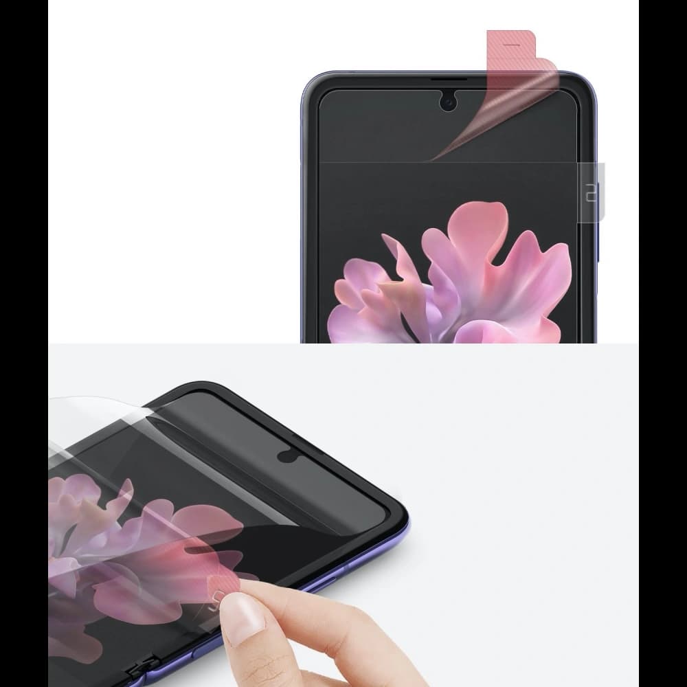 Folia Ringke Invisible Defender Samsung Galaxy Z Flip [2 PACK] - 3