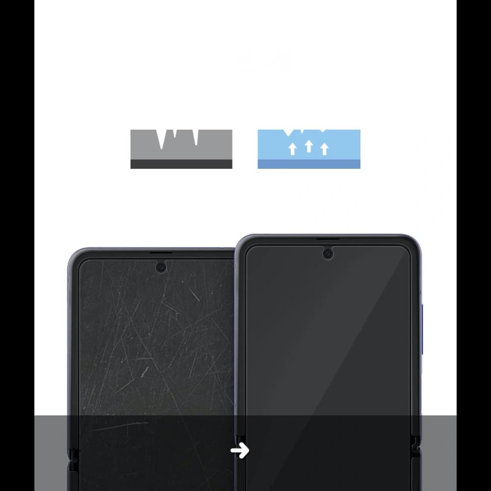 Folia Ringke Invisible Defender Samsung Galaxy Z Flip [2 PACK] - 9