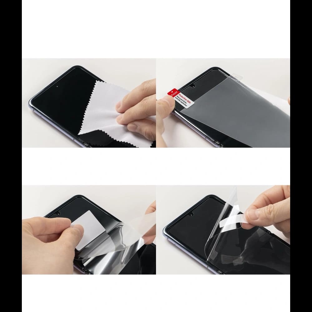 Folia Ringke Invisible Defender Samsung Galaxy Z Flip [2 PACK] - 11