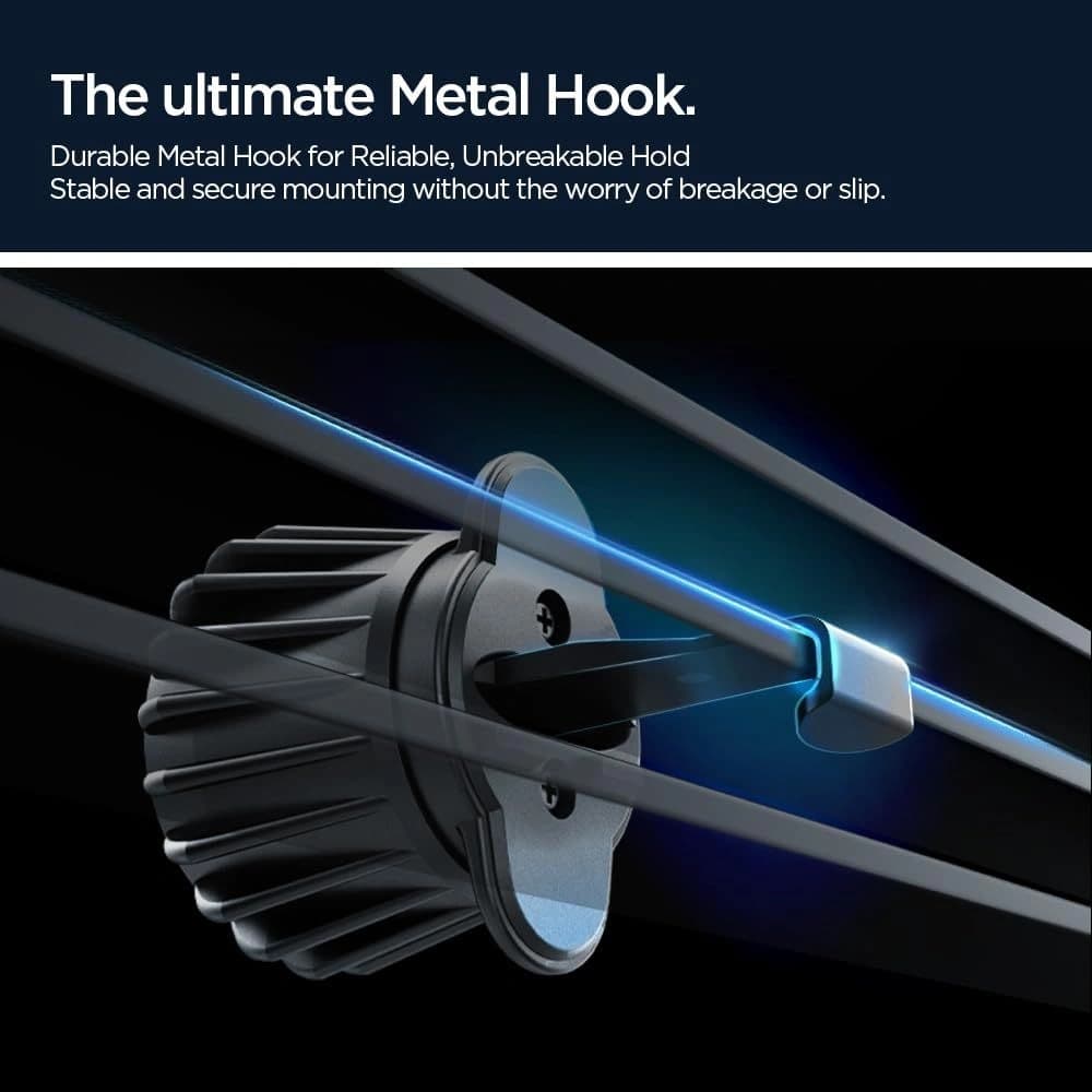 Spigen MFT13 Suport Auto Magnetic MagSafe pentru Bord și Ventilație Negru - 7