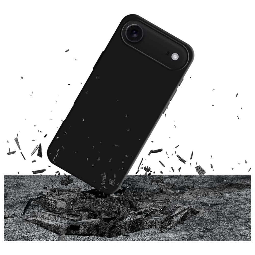 3MK Silicone Case Apple iPhone Air black - 3