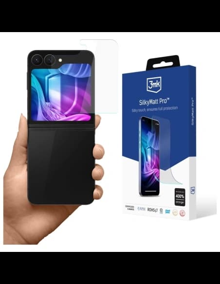 Matowa folia ochronna 3MK Silky Matt Pro do Samsung Galaxy Z Flip7 FE