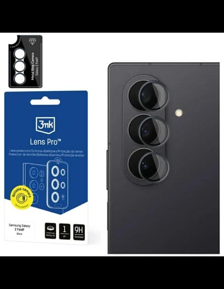3MK Lens Protection Pro Samsung Galaxy Z Fold7 black