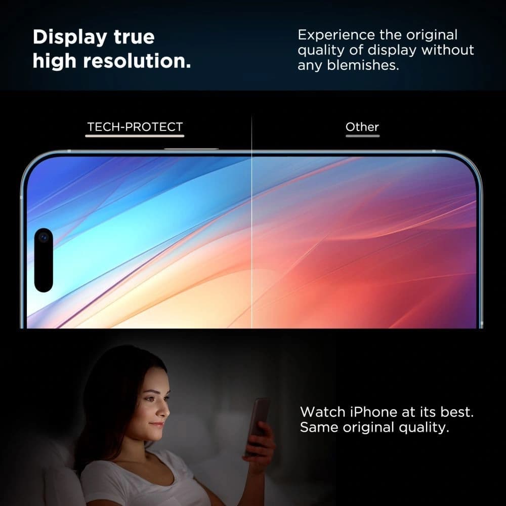 Tech-Protect Quick Set+ Černá pro Apple iPhone 12 / 12 Pro [2 BALENÍ] - 3