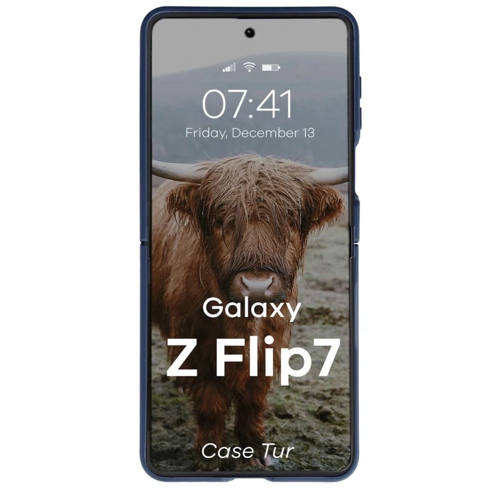 Bizon Case Tur Samsung Galaxy Z Flip7 navy blue - 5