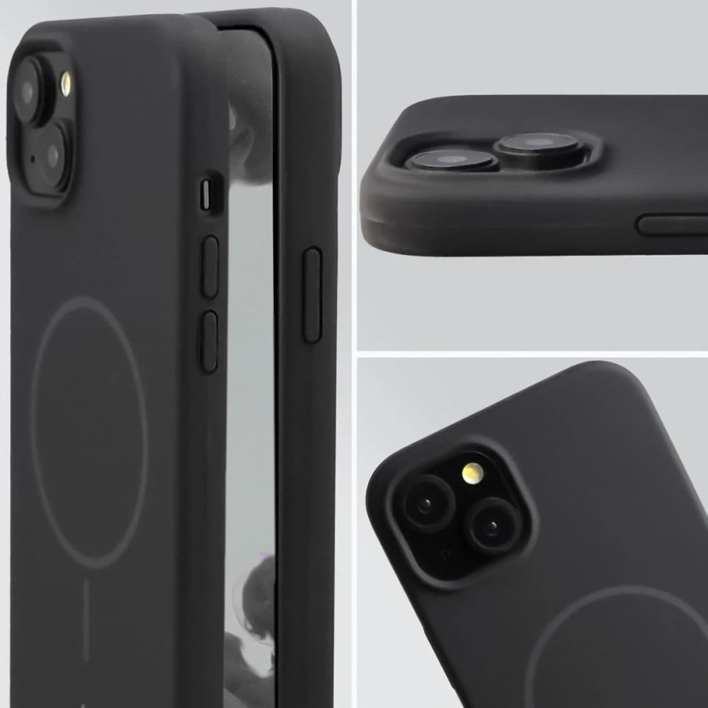 Bizon Soft Case Magnetic Apple iPhone 15 Plus black - 6