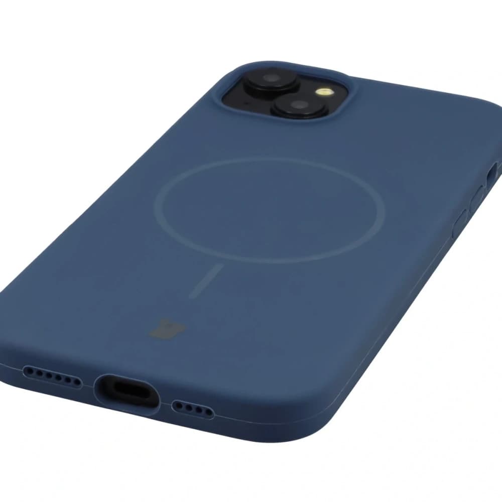Bizon Soft Case Magnetic Apple iPhone 15 Plus navy blue - 3