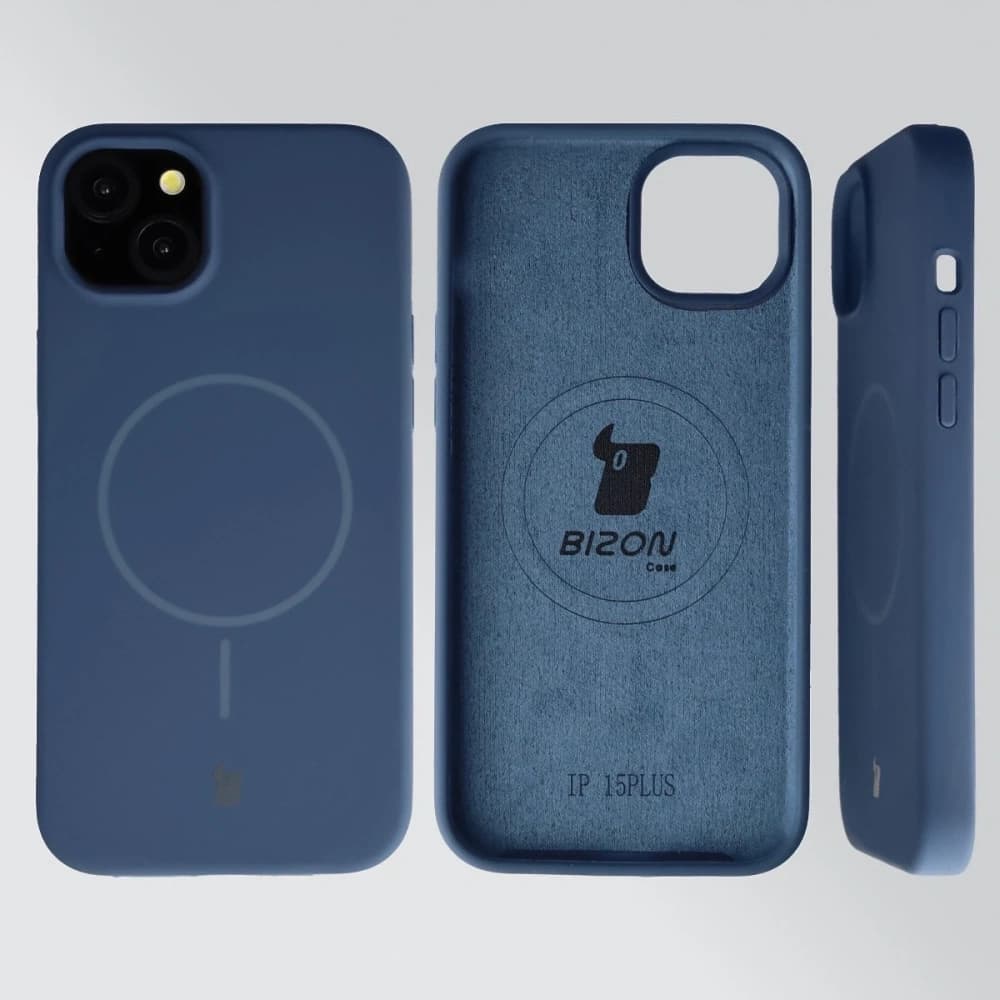Bizon Soft Case Magnetic Apple iPhone 15 Plus navy blue - 5