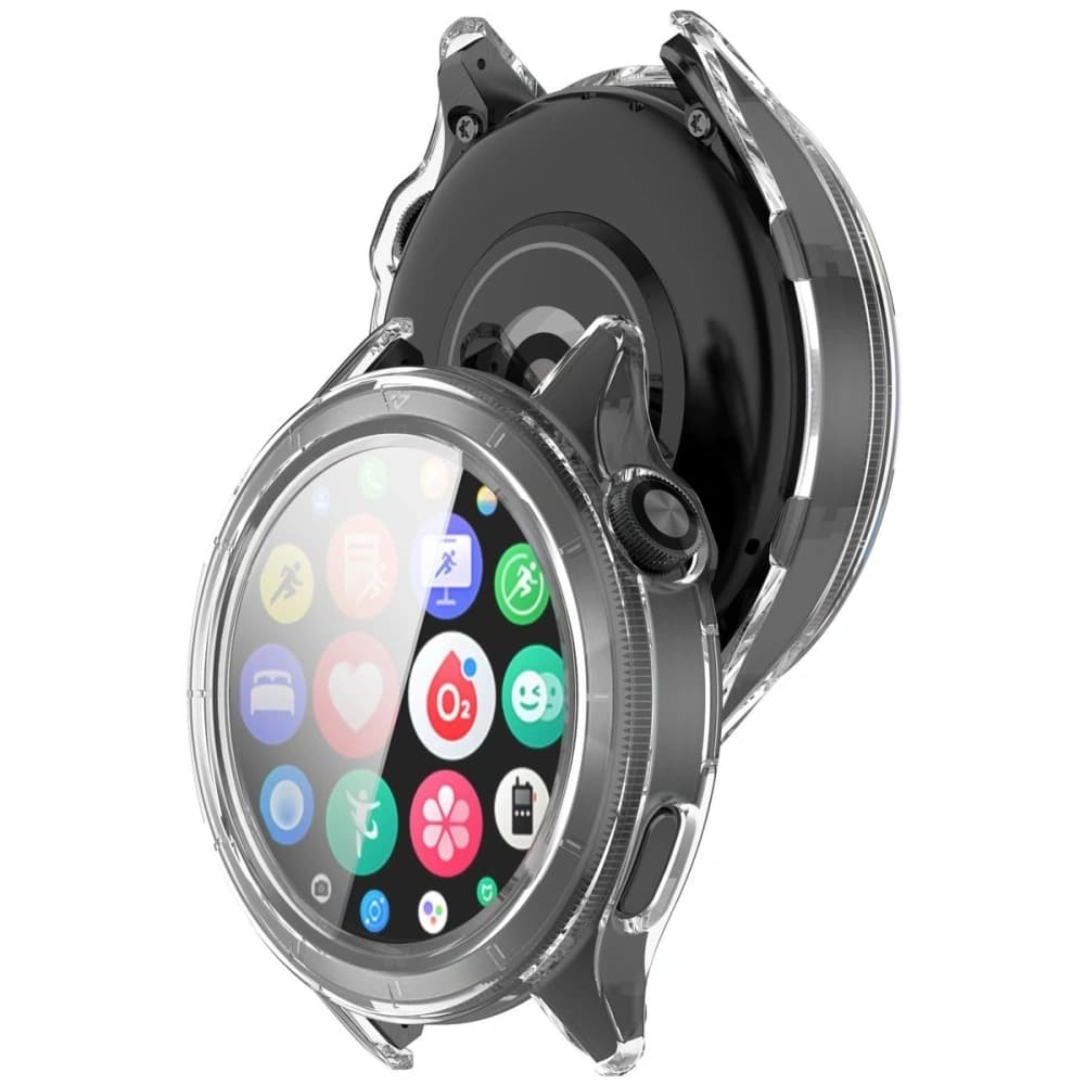 Bizon Case+Sklo na hodinky Xiaomi Watch S4 čiré - 1