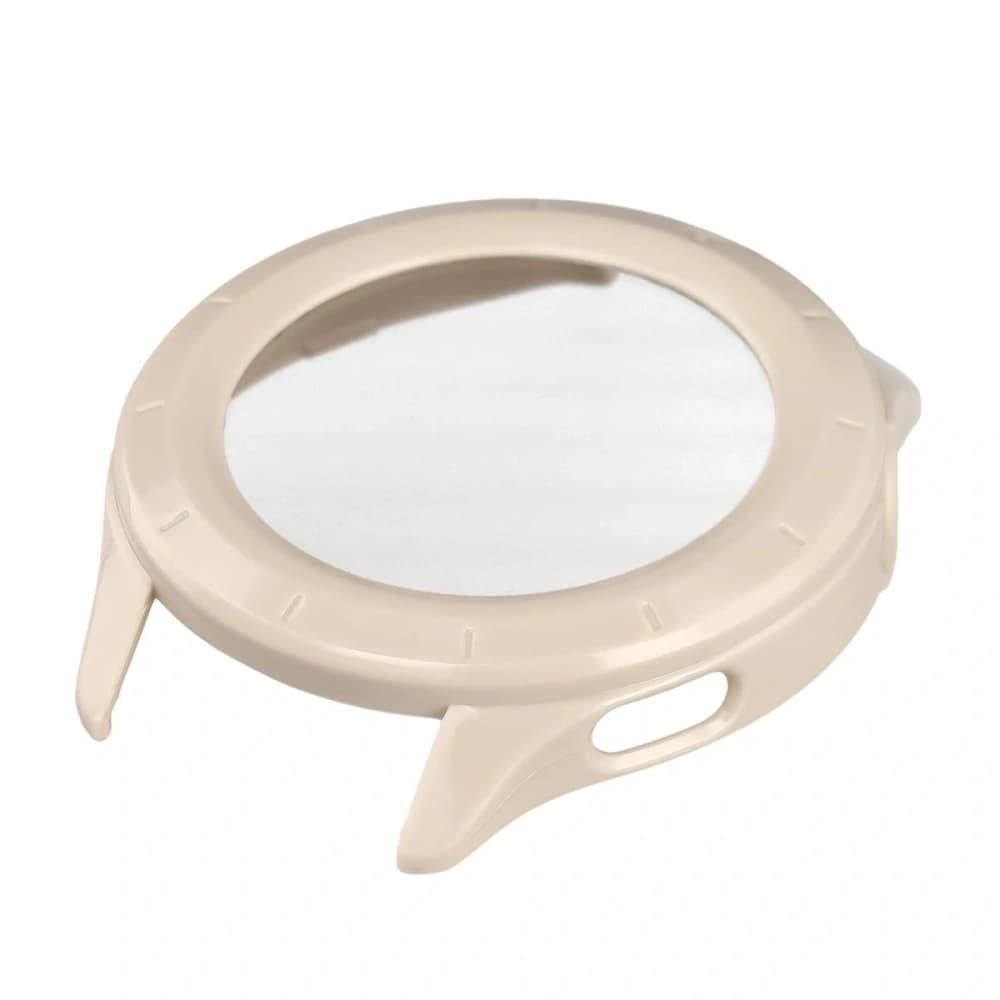 Bizon Case+Üveg Óra Xiaomi Watch S4 bézs - 6