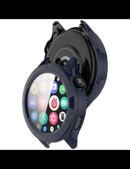 Bizon Case+Sklo na hodinky Xiaomi Watch S4 modrá