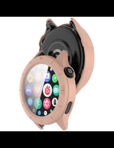 Bizon Case + skleněné pouzdro Xiaomi Watch S4 růžové
