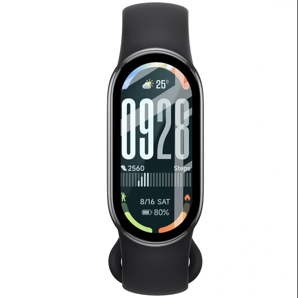 Bizon Glass Watch Edge Hybrid Xiaomi Smart Band 10 black - 2