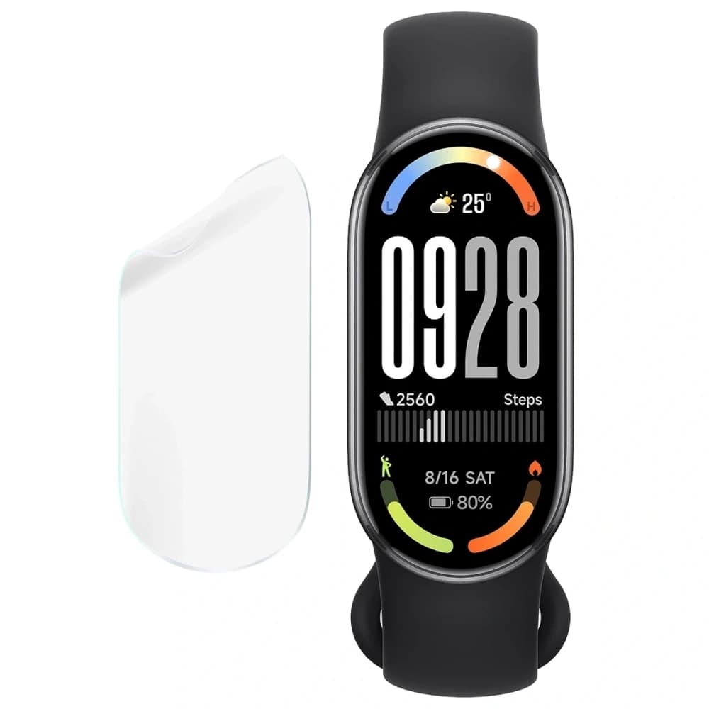 Ceas din sticlă Bizon Hydrogel Xiaomi Smart Band 10 [2 BUCĂȚI] - 4