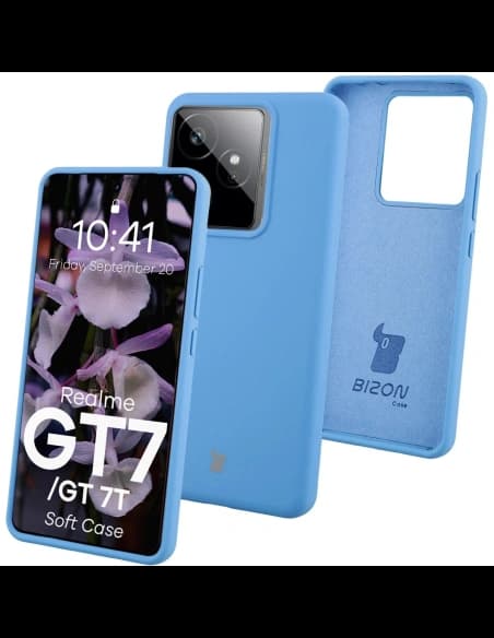 Bizon Soft Case Realme GT 7 / 7T modrá