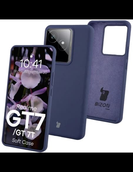 Bizon Soft Case Realme GT 7 / 7T tmavě modrá