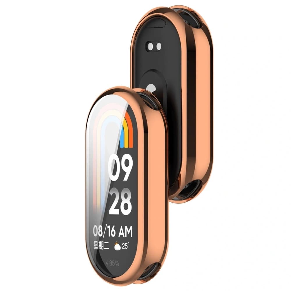 Bizon Case Watch Felipe Xiaomi Smart Band 10 rose gold