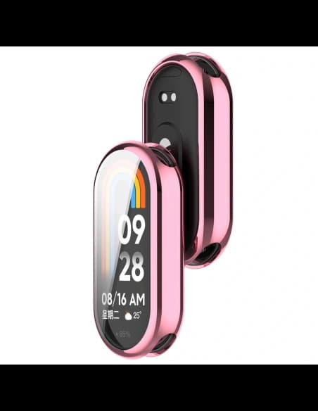 Bizon Case Watch Felipe Xiaomi Smart Band 10 pink