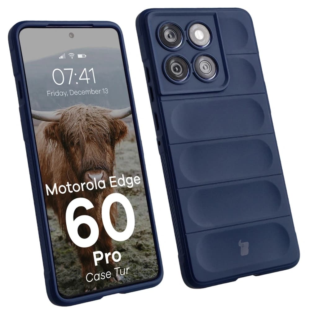 Bizon Case Tur Motorola Edge 60 Pro marineblau