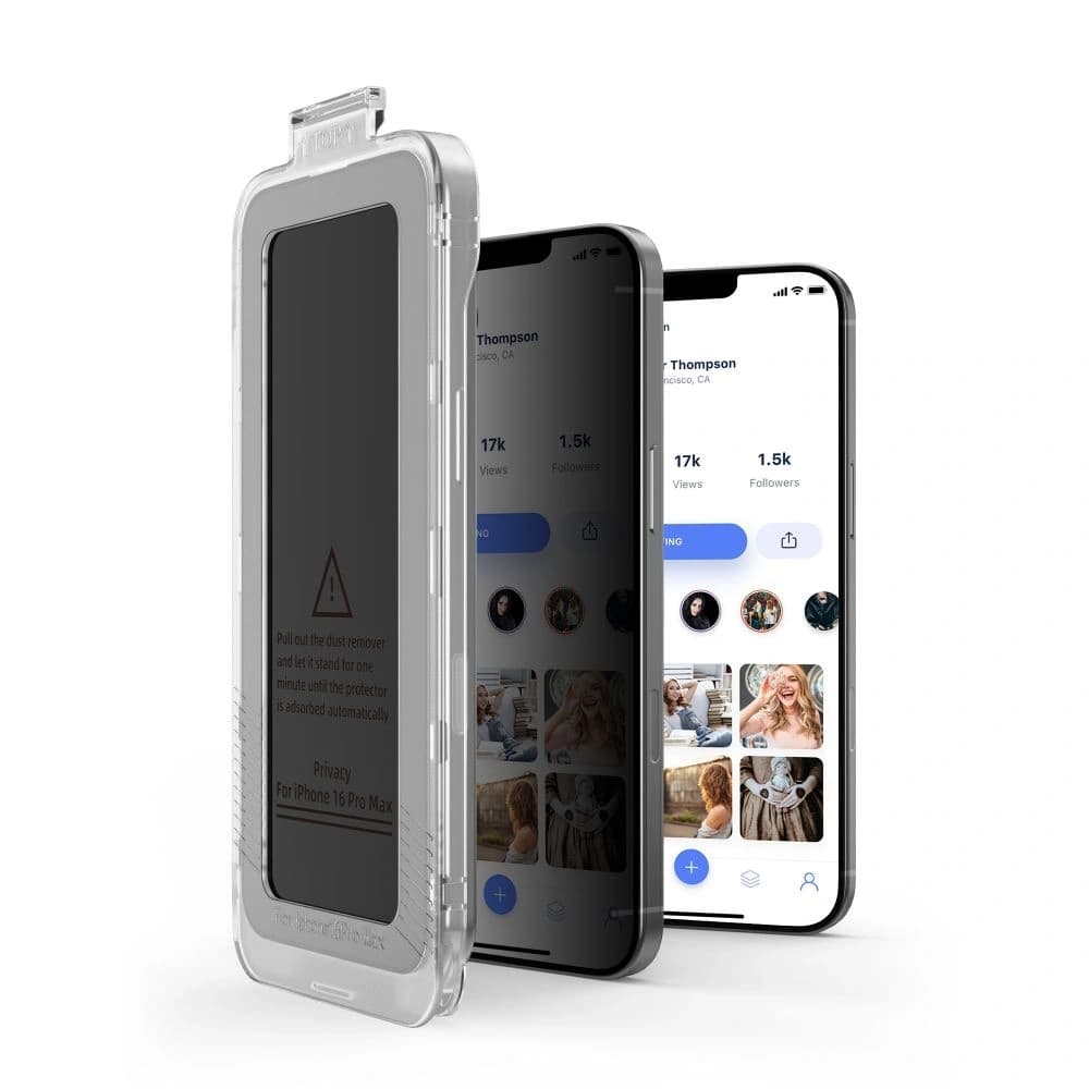 Tech-Protect Quick Set Spy+ Apple iPhone 12 / 12 Pro Ochrana soukromí [2 BALENÍ] - 4