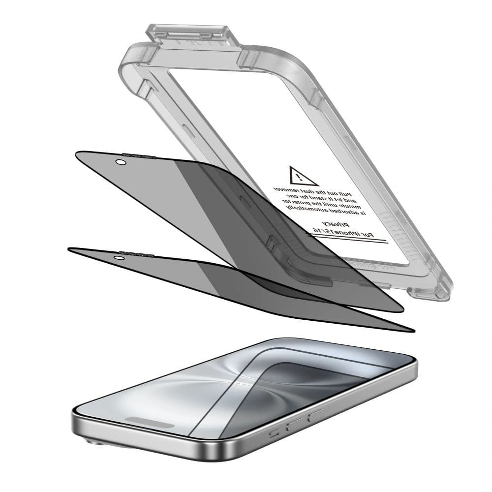 Tech-Protect Quick Set Spy+ Apple iPhone 15 / 16 Intimitate [2 PACHET] - 2