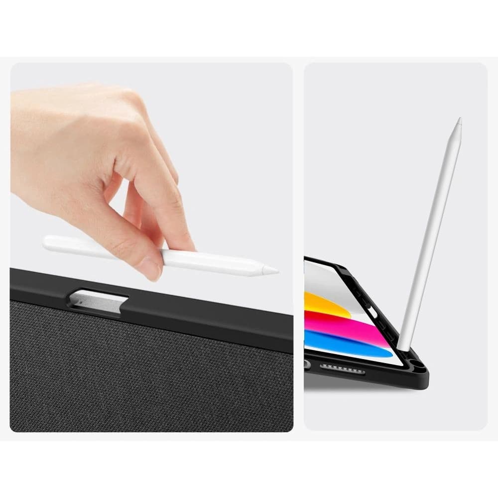Tech-Protect SmartCase Pen Canvas Apple iPad 10,9" 2022 / 11" 2025 Obsidian Schwarz - 8