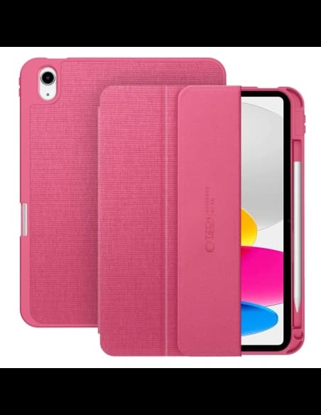 Tech-Protect SmartCase Pen Canvas Apple iPad 10.9" 2022 / 11" 2025 Magenta Bloom