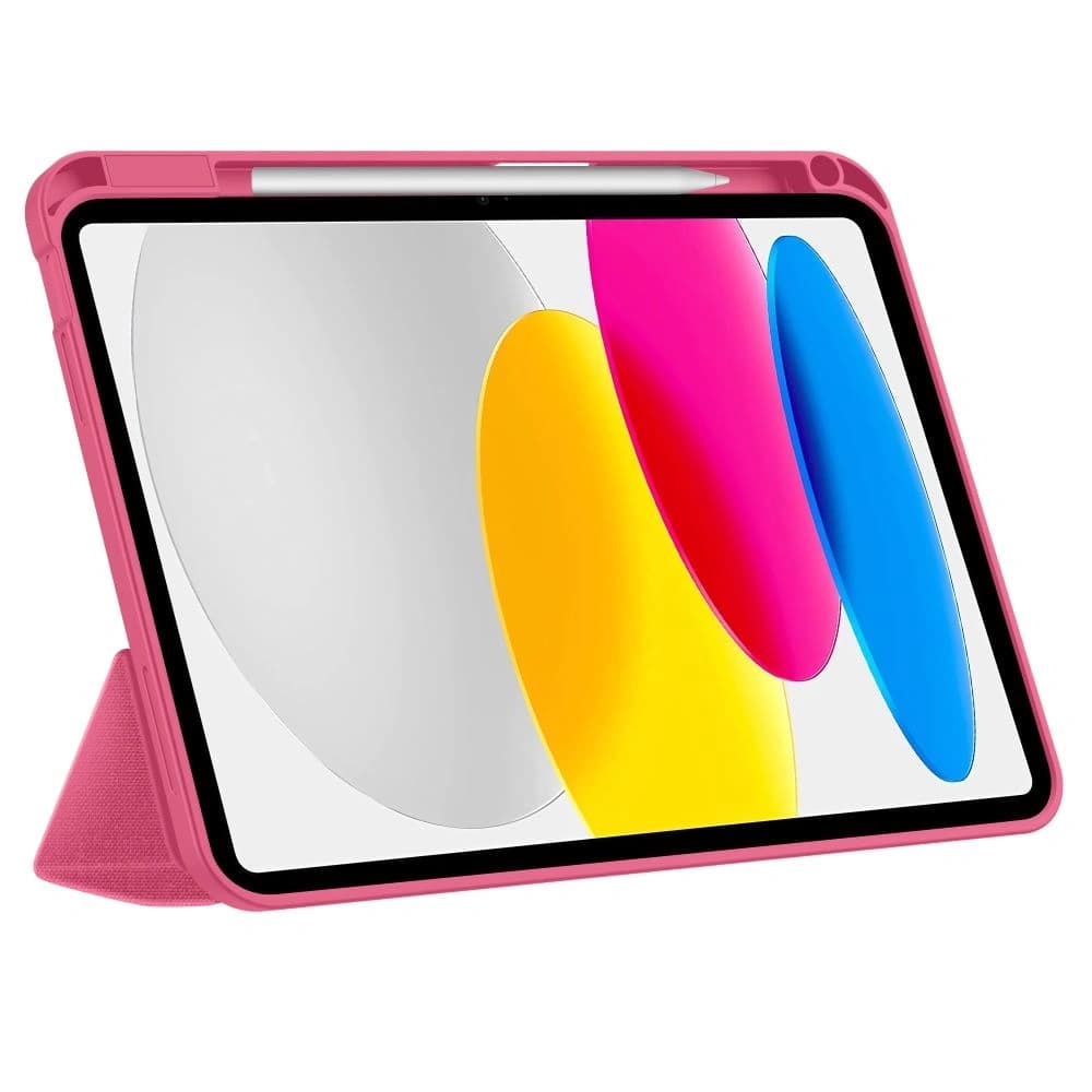 Tech-Protect SmartCase Pen Canvas Apple iPad 10,9" 2022 / 11" 2025 Magenta Bloom - 5