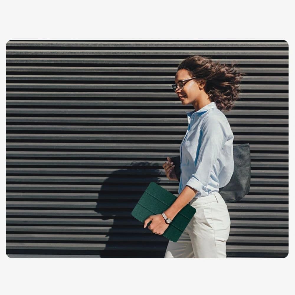 Tech-Protect SmartCase Pen Canvas Apple iPad 10,9" 2022 / 11" 2025 Moosgrün - 11