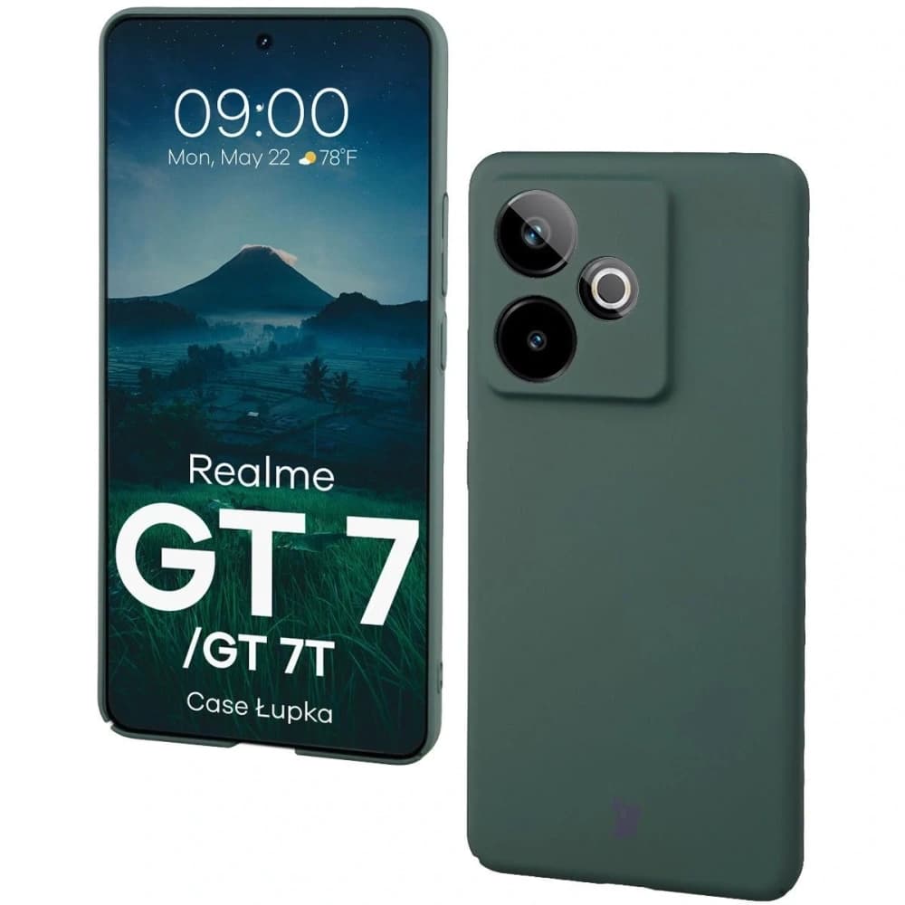 Bizon Case Lupka Realme GT 7 / 7T zelená - 1